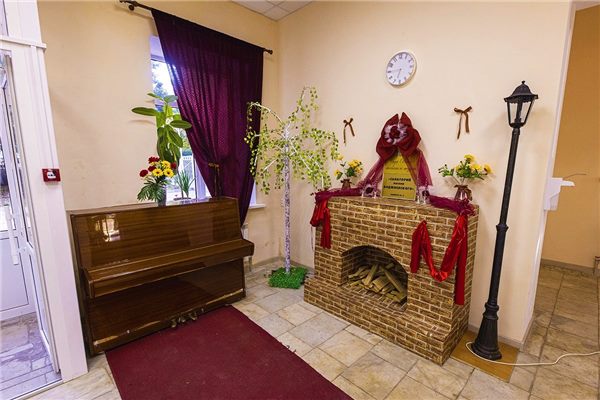 Зона отдыха в холле санатория им. Анджиевского — фото 23
